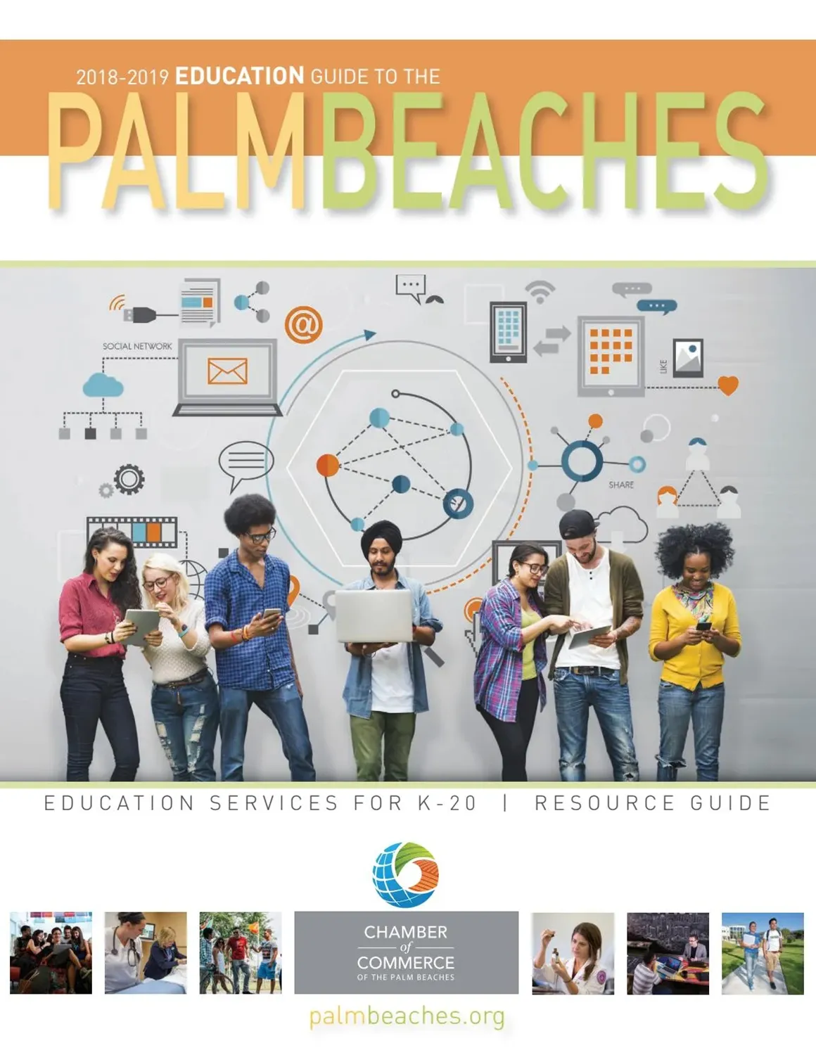 Education guide to the palm beaches graphic