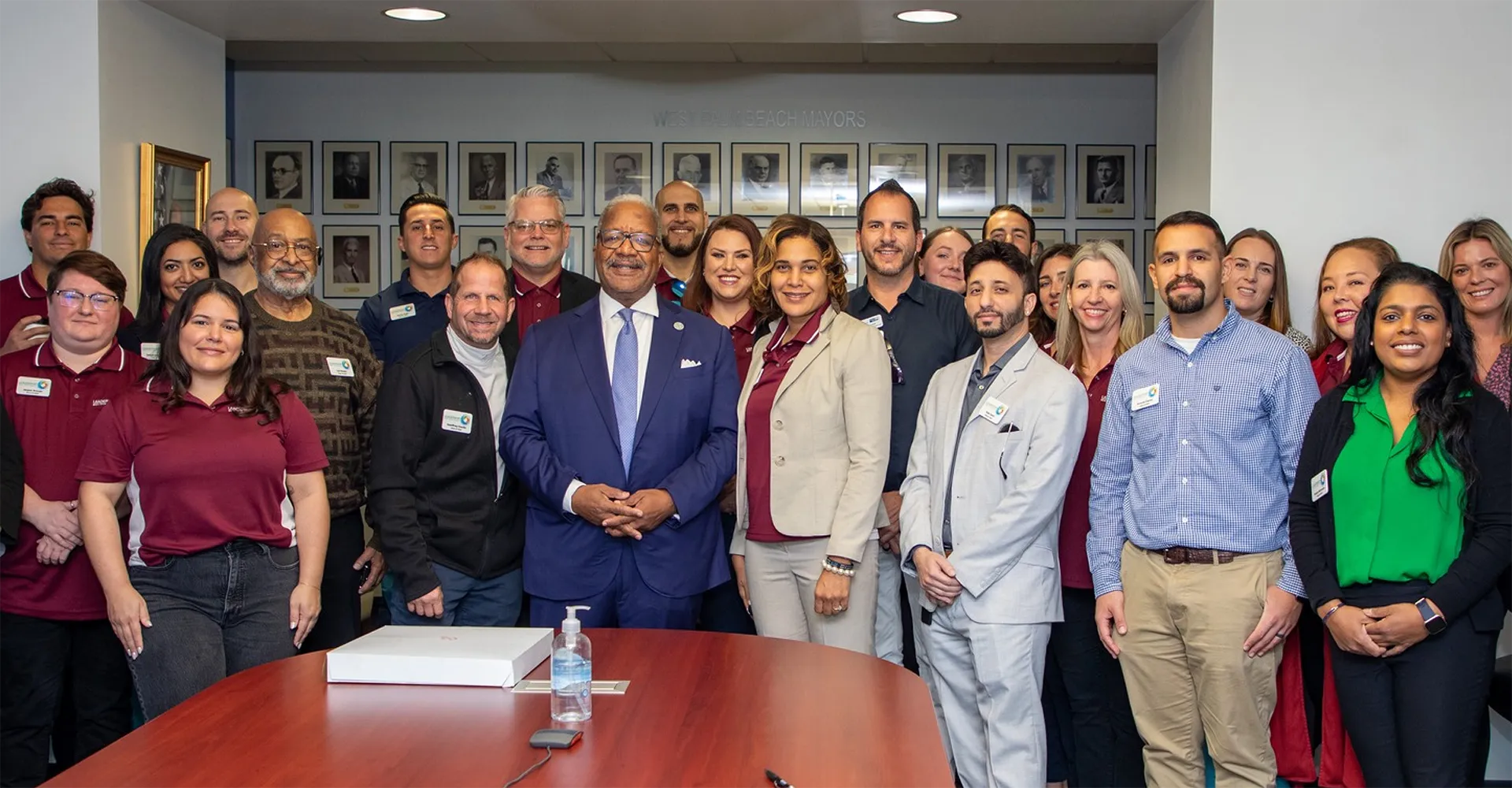 Leadership West Palm Beach leaders group photo.
